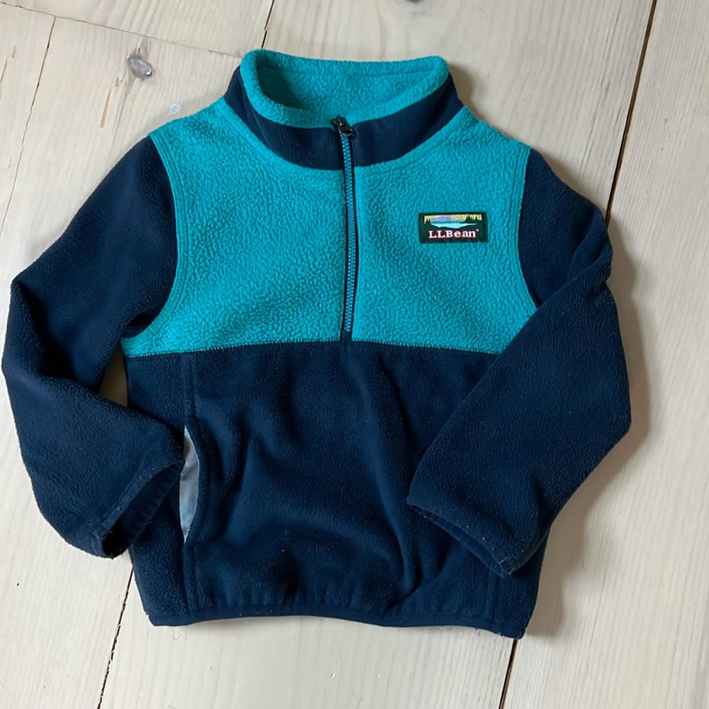 L.L. BEAN Toddler Fleece Half-Zip Pullover